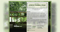 Desktop Screenshot of judsonfuneralhome.ca